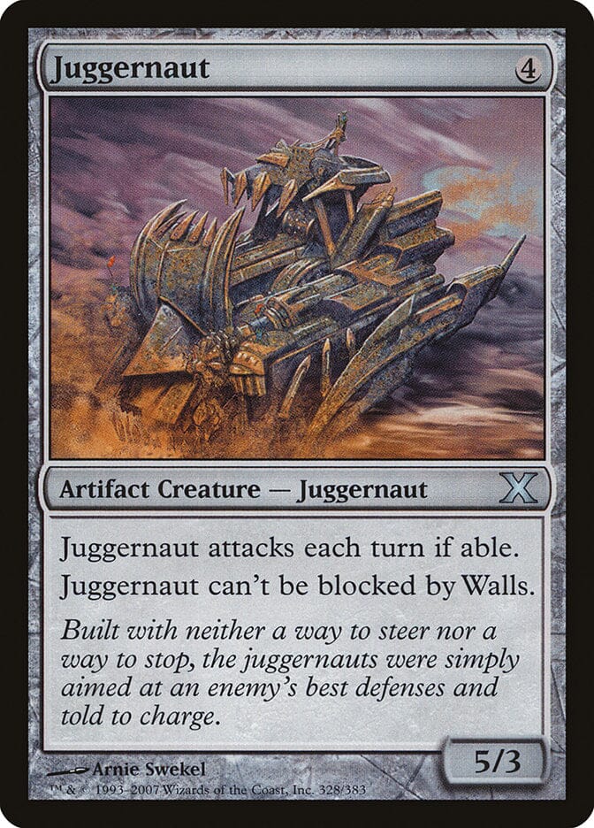 Juggernaut [Tenth Edition] MTG Single Magic: The Gathering  | Multizone: Comics And Games