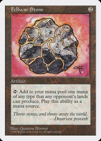 Fellwar Stone [Fifth Edition] MTG Single Magic: The Gathering  | Multizone: Comics And Games