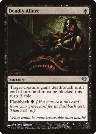 Deadly Allure [Dark Ascension] MTG Single Magic: The Gathering  | Multizone: Comics And Games