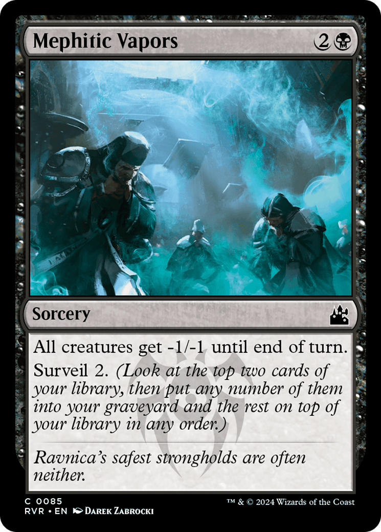 Mephitic Vapors [Ravnica Remastered] MTG Single Magic: The Gathering  | Multizone: Comics And Games