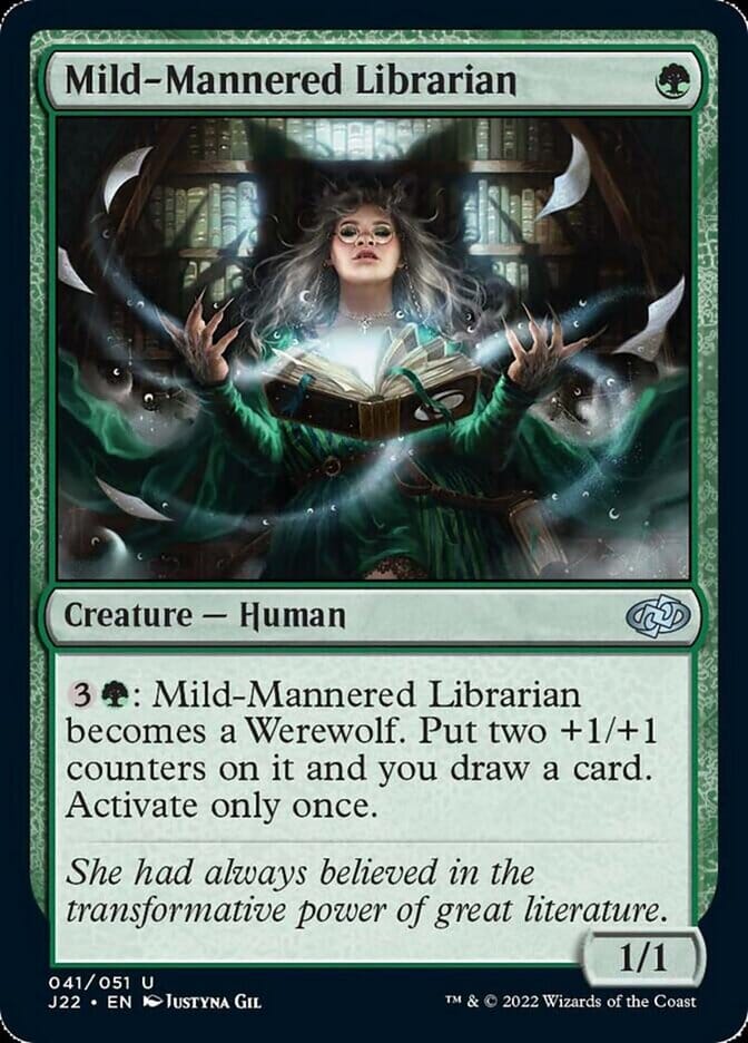 Mild-Mannered Librarian [Jumpstart 2022] MTG Single Magic: The Gathering  | Multizone: Comics And Games