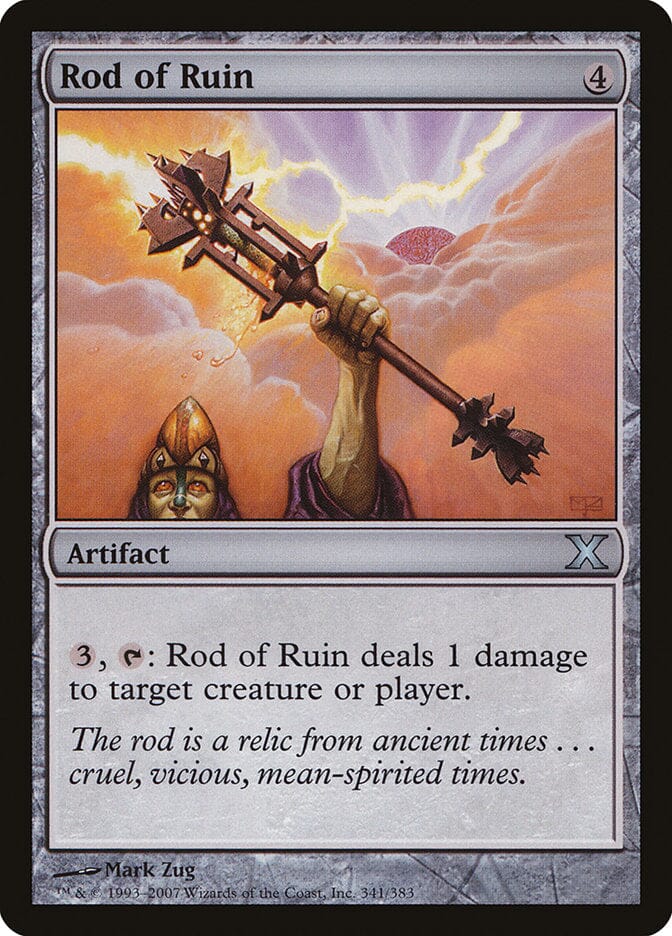 Rod of Ruin [Tenth Edition] MTG Single Magic: The Gathering  | Multizone: Comics And Games