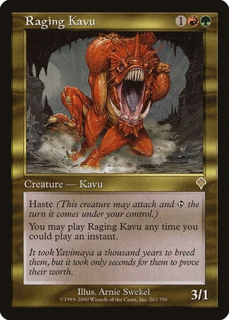 Raging Kavu [Invasion] MTG Single Magic: The Gathering  | Multizone: Comics And Games