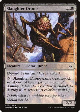 Slaughter Drone [Oath of the Gatewatch] MTG Single Magic: The Gathering  | Multizone: Comics And Games