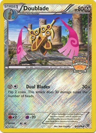 Doublade (84/146) (Regional Championship Promo) [XY: Base Set] Pokemon Single Pokémon  | Multizone: Comics And Games