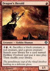 Dragon's Herald [Shards of Alara] MTG Single Magic: The Gathering  | Multizone: Comics And Games