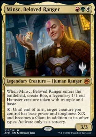 Minsc, Beloved Ranger (Promo Pack) [Dungeons & Dragons: Adventures in the Forgotten Realms Promos] | Multizone: Comics And Games