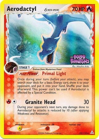 Aerodactyl (35/110) (Delta Species) (Stamped) [EX: Holon Phantoms] Pokemon Single Pokémon  | Multizone: Comics And Games