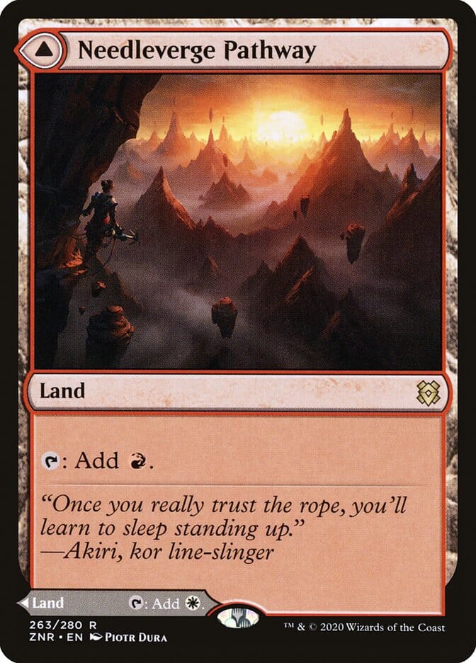Needleverge Pathway // Pillarverge Pathway [Zendikar Rising] MTG Single Magic: The Gathering  | Multizone: Comics And Games