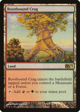 Rootbound Crag [Magic 2012] MTG Single Magic: The Gathering  | Multizone: Comics And Games