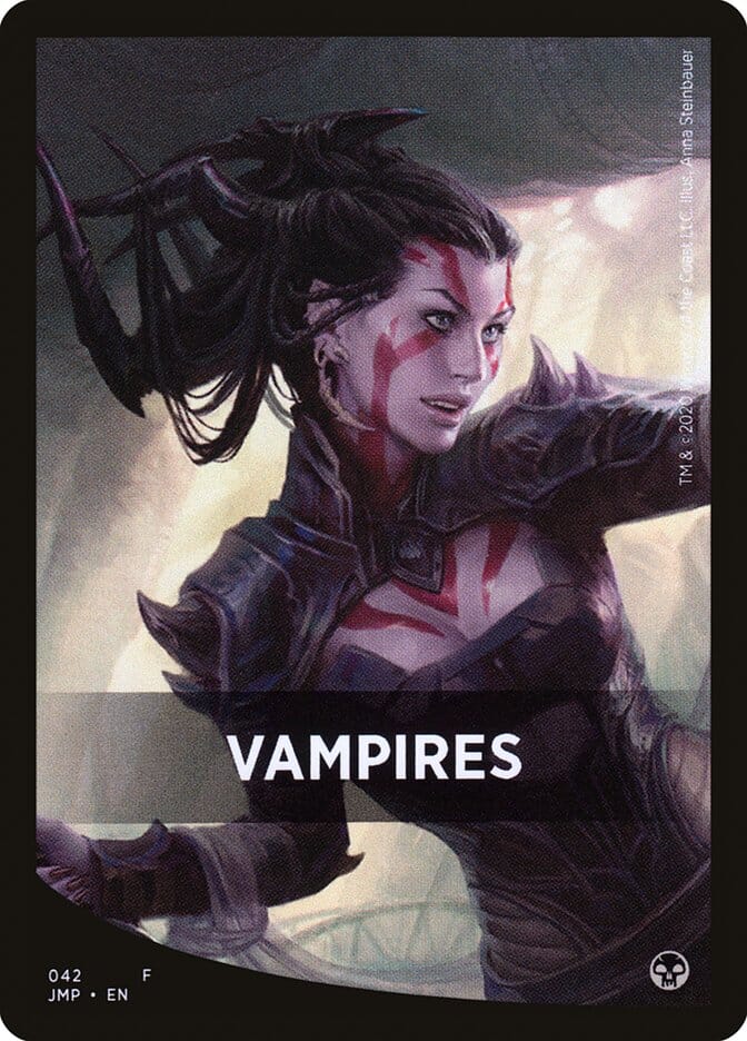Vampires Theme Card [Jumpstart Front Cards] MTG Single Magic: The Gathering  | Multizone: Comics And Games