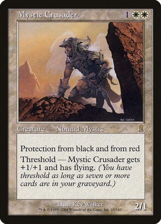 Mystic Crusader [Odyssey] MTG Single Magic: The Gathering  | Multizone: Comics And Games