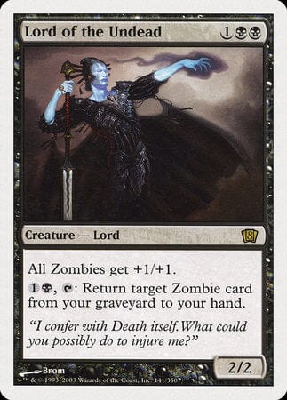 Lord of the Undead [Eighth Edition] MTG Single Magic: The Gathering  | Multizone: Comics And Games