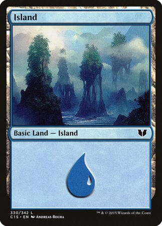 Island (330) [Commander 2015] MTG Single Magic: The Gathering  | Multizone: Comics And Games