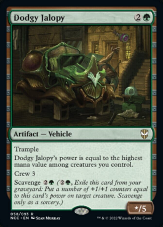 Dodgy Jalopy [Streets of New Capenna Commander] MTG Single Magic: The Gathering  | Multizone: Comics And Games