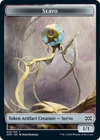 Servo // Thopter (008) Double-sided Token [Double Masters Tokens] MTG Single Magic: The Gathering  | Multizone: Comics And Games