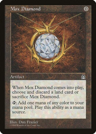 Mox Diamond [Stronghold] MTG Single Magic: The Gathering  | Multizone: Comics And Games