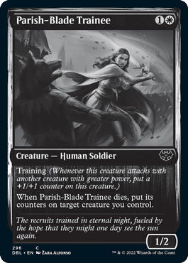 Parish-Blade Trainee [Innistrad: Double Feature] MTG Single Magic: The Gathering  | Multizone: Comics And Games