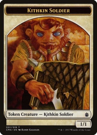 Kithkin Soldier Token (001) [Commander Anthology Tokens] MTG Single Magic: The Gathering  | Multizone: Comics And Games