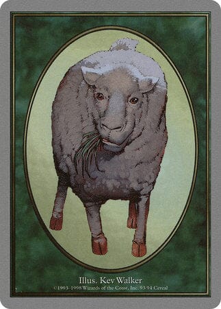 Sheep Token [Unglued Tokens] MTG Single Magic: The Gathering  | Multizone: Comics And Games