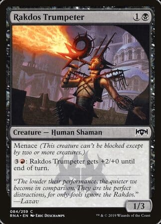 Rakdos Trumpeter [Ravnica Allegiance] MTG Single Magic: The Gathering  | Multizone: Comics And Games