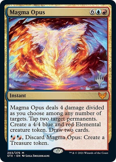 Magma Opus (Promo Pack) [Strixhaven: School of Mages Promos] MTG Single Magic: The Gathering  | Multizone: Comics And Games