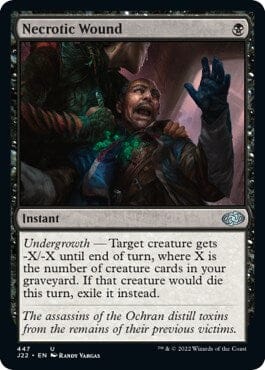 Necrotic Wound [Jumpstart 2022] MTG Single Magic: The Gathering  | Multizone: Comics And Games