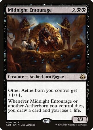 Midnight Entourage [Aether Revolt] MTG Single Magic: The Gathering  | Multizone: Comics And Games