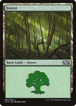 Forest (266) [Magic 2015] MTG Single Magic: The Gathering  | Multizone: Comics And Games