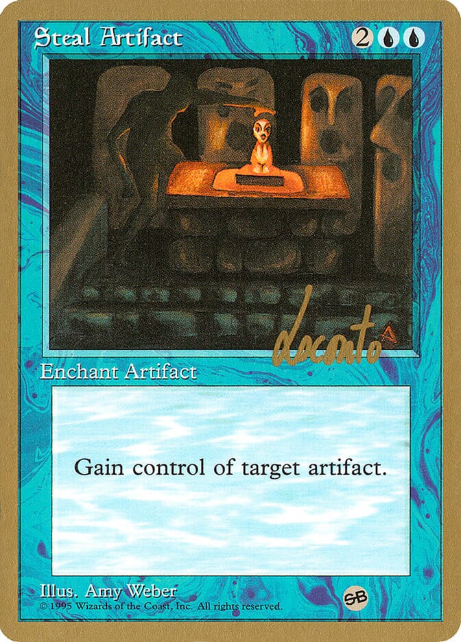 Steal Artifact (Michael Loconto) (SB) [Pro Tour Collector Set] MTG Single Magic: The Gathering  | Multizone: Comics And Games