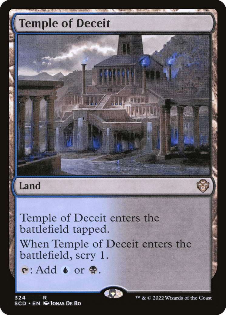 Temple of Deceit [Starter Commander Decks] MTG Single Magic: The Gathering  | Multizone: Comics And Games