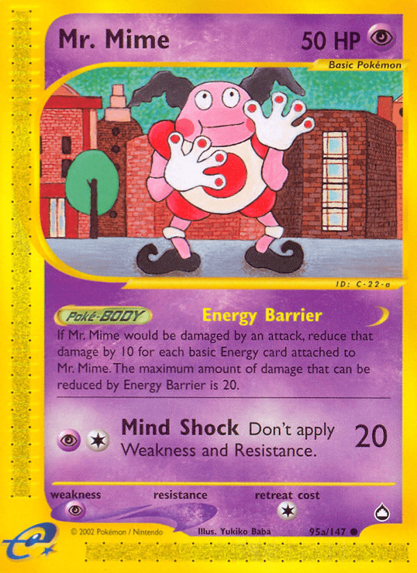 Mr. Mime (95a/147) [Aquapolis] Pokemon Single Pokémon  | Multizone: Comics And Games