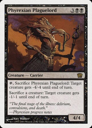 Phyrexian Plaguelord [Eighth Edition] MTG Single Magic: The Gathering  | Multizone: Comics And Games