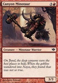 Canyon Minotaur [Conflux] MTG Single Magic: The Gathering  | Multizone: Comics And Games