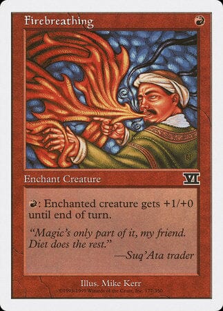 Firebreathing [Classic Sixth Edition] MTG Single Magic: The Gathering  | Multizone: Comics And Games