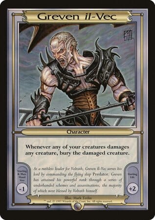 Greven il-Vec (Oversize) [Vanguard Series] MTG Single Magic: The Gathering  | Multizone: Comics And Games