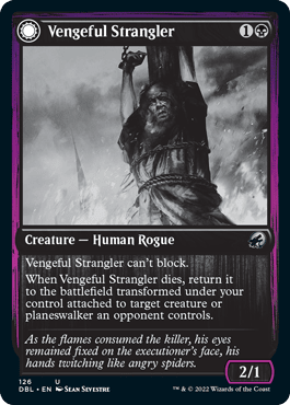 Vengeful Strangler // Strangling Grasp [Innistrad: Double Feature] MTG Single Magic: The Gathering  | Multizone: Comics And Games