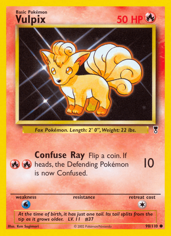 Vulpix (98/110) [Legendary Collection] Pokemon Single Pokémon  | Multizone: Comics And Games