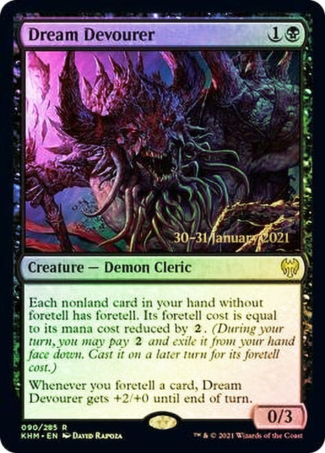 Dream Devourer [Kaldheim Prerelease Promos] MTG Single Magic: The Gathering  | Multizone: Comics And Games
