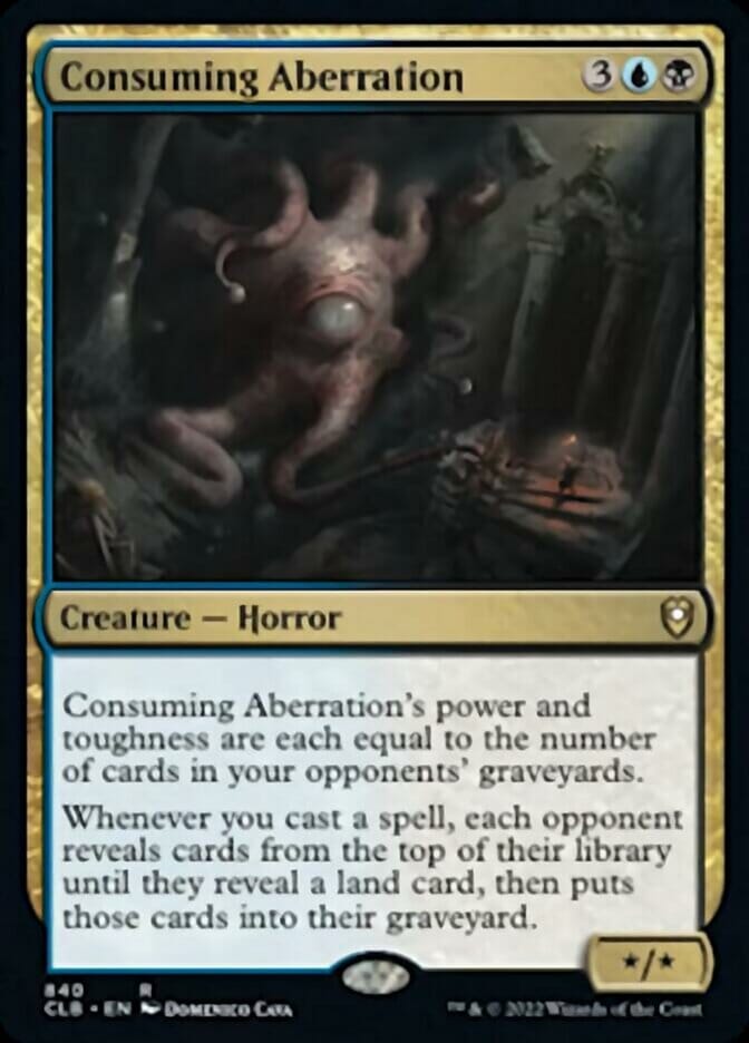 Consuming Aberration [Commander Legends: Battle for Baldur's Gate] MTG Single Magic: The Gathering  | Multizone: Comics And Games