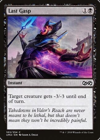 Last Gasp [Ultimate Masters] MTG Single Magic: The Gathering  | Multizone: Comics And Games