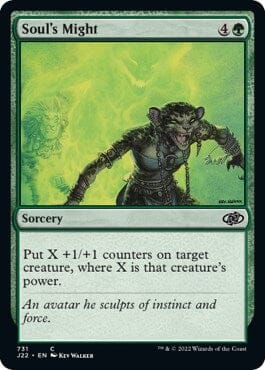Soul's Might [Jumpstart 2022] MTG Single Magic: The Gathering  | Multizone: Comics And Games