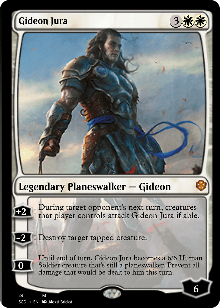 Gideon Jura [Starter Commander Decks] MTG Single Magic: The Gathering  | Multizone: Comics And Games