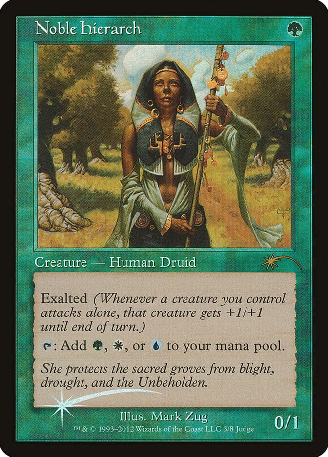 Noble Hierarch [Judge Gift Cards 2012] MTG Single Magic: The Gathering  | Multizone: Comics And Games