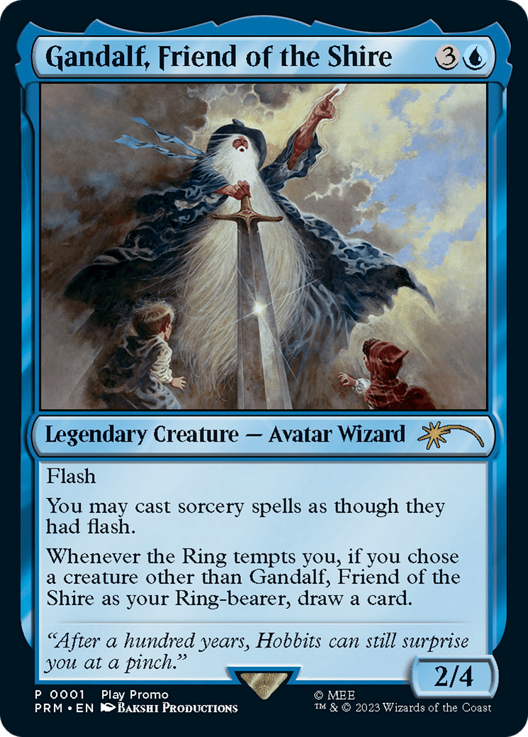 Gandalf, Friend of the Shire [Wizards Play Network 2023] MTG Single Magic: The Gathering  | Multizone: Comics And Games