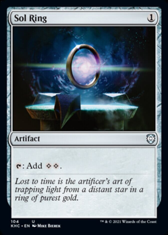 Sol Ring [Kaldheim Commander] MTG Single Magic: The Gathering  | Multizone: Comics And Games