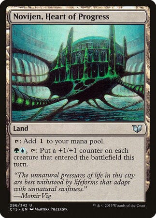 Novijen, Heart of Progress [Commander 2015] MTG Single Magic: The Gathering  | Multizone: Comics And Games