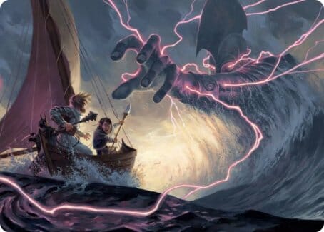Hall of Storm Giants Art Card [Dungeons & Dragons: Adventures in the Forgotten Realms Art Series] MTG Single Magic: The Gathering  | Multizone: Comics And Games