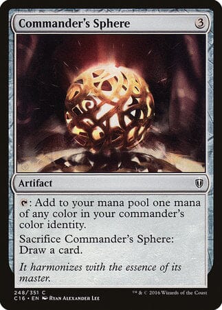 Commander's Sphere [Commander 2016] MTG Single Magic: The Gathering  | Multizone: Comics And Games