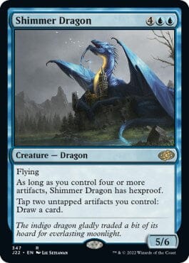 Shimmer Dragon [Jumpstart 2022] MTG Single Magic: The Gathering  | Multizone: Comics And Games